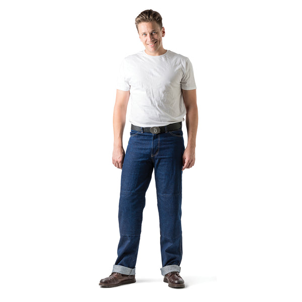 Draggin Jeans Indigo Blue Revz Roomoto 4 Abrasion Resistant