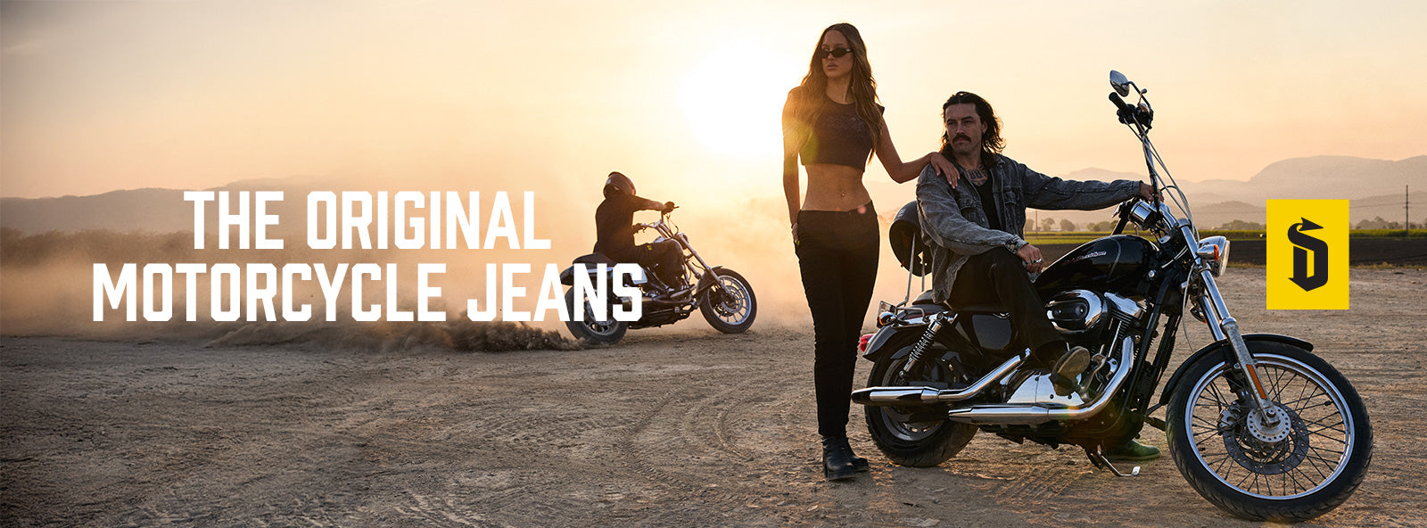 THE ORIGINAL MOTORCYCLE JEANS