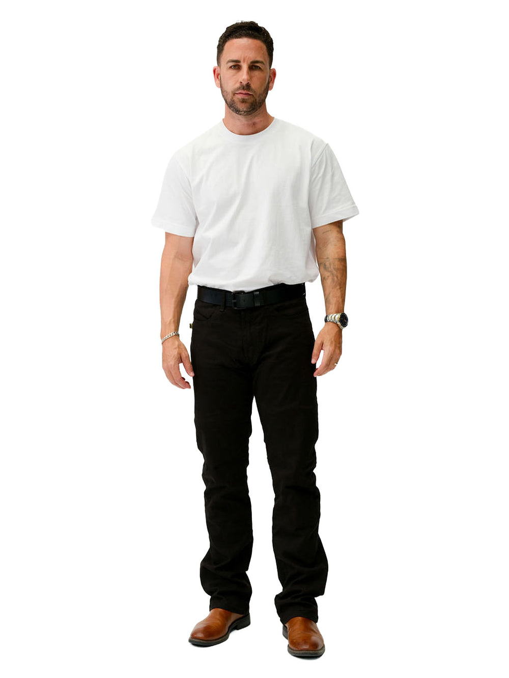 BLK GEN MENS MOTORCYCLE JEANS