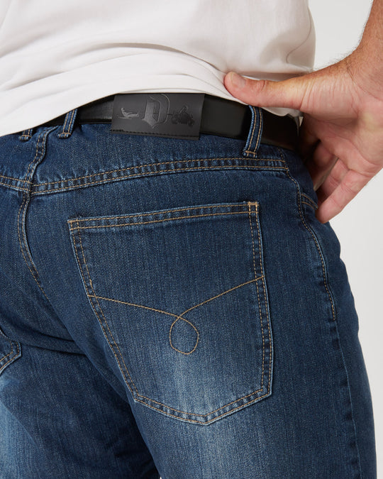 HOLESHOT FULLY LINED MENS MOTORCYCLE JEANS