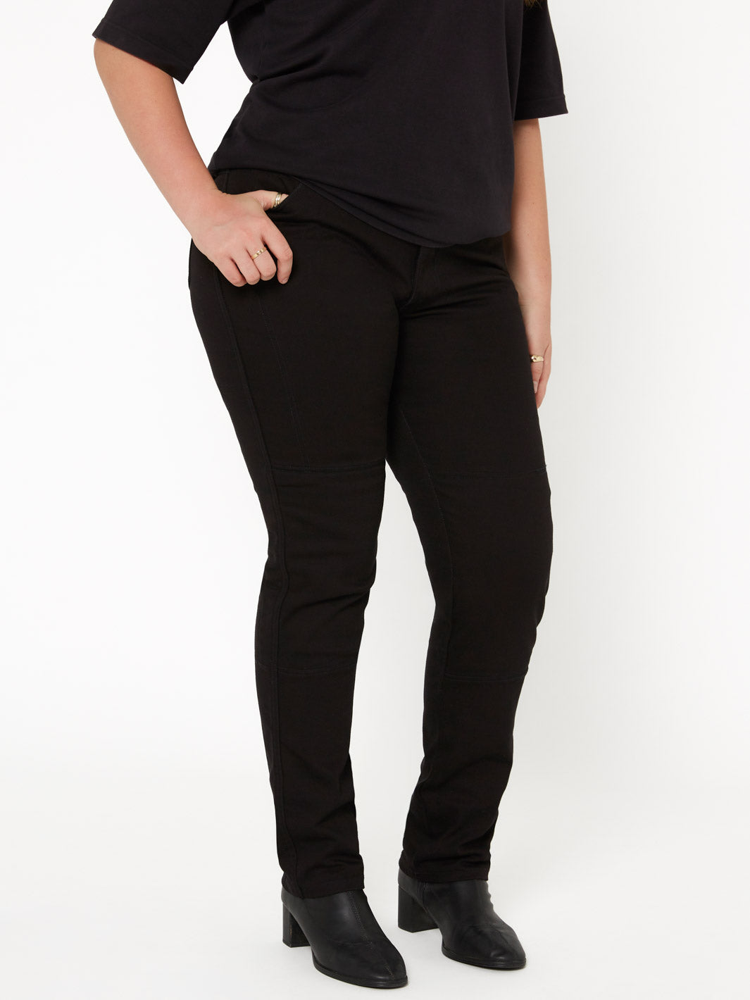 CLASSIC WOMENS MOTORCYCLE JEANS