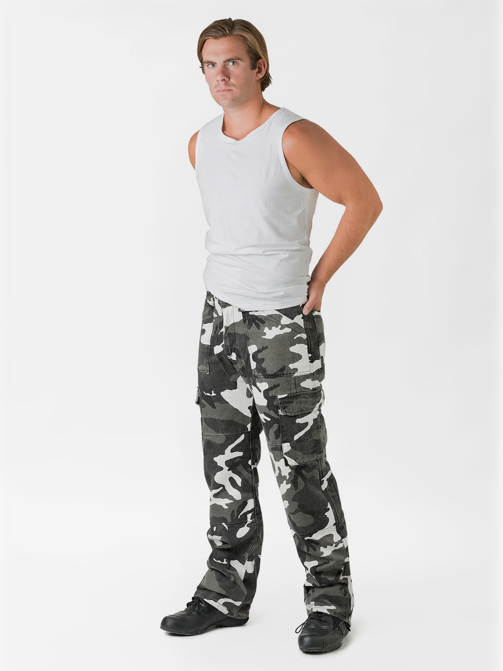 CAMO MENS MOTORCYCLE JEANS