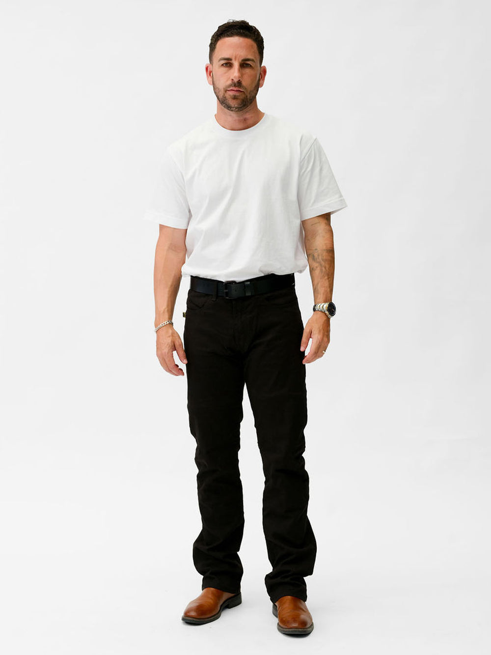 BLK GEN MENS MOTORCYCLE JEANS