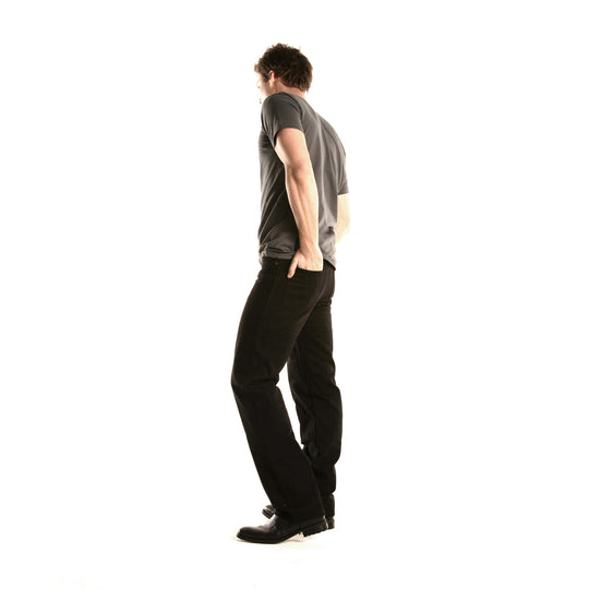 Men's Oilskins Draggin Jeans motorcycle pants back