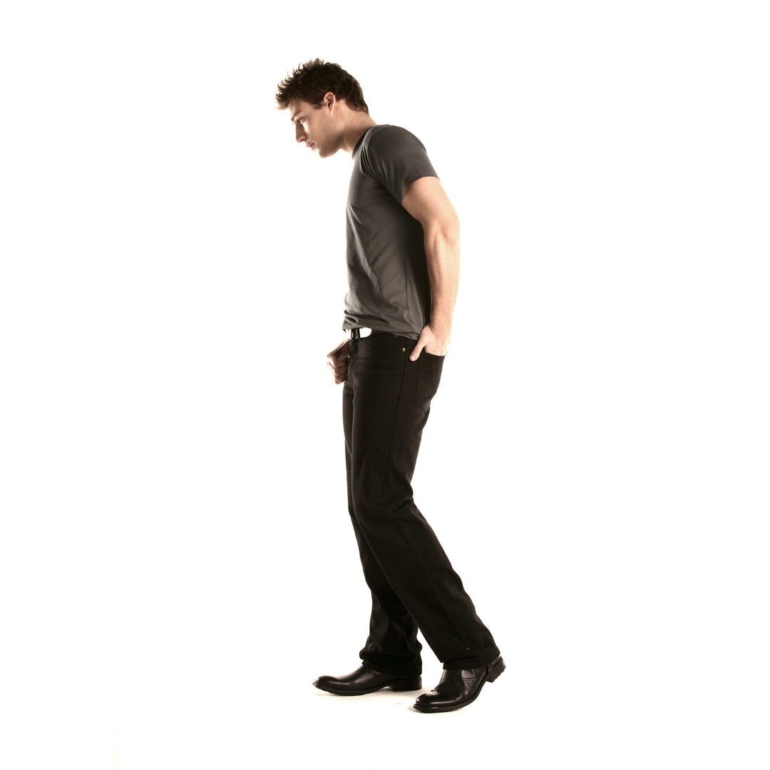 Men's Oilskins Draggin Jeans motorcycle pants side