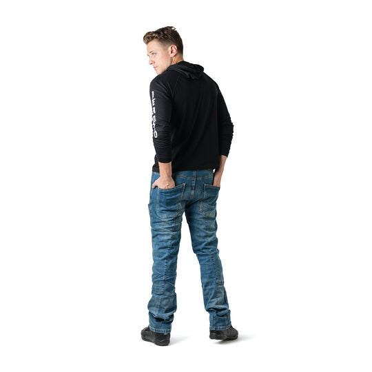 Men's Razzo Draggin Jeans motorcycle pants back
