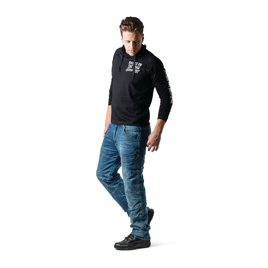 Men's Razzo Draggin Jeans motorcycle pants side